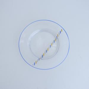 小澤基晴 *ブロンズ しのぎ 7寸皿*ブラウン茶プレート器うつわ食器