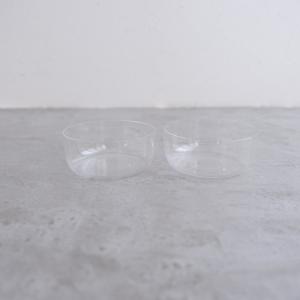 美品】辻和美 tsuji kazumi *ミゾレ めんちょこ*カップガラス【陶器