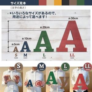 木製 切り文字◆ウォールデコ(アルファベット・...の詳細画像5