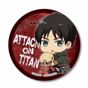 クリックポスト・ネコポス対応 進撃の巨人 Season 3◆ぎゅぎゅっと缶バッチ 缶バッジ◆エレン・イェーガー
