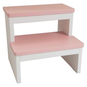 高いところも安全に届きます♪木製踏み台 ２段タイプ