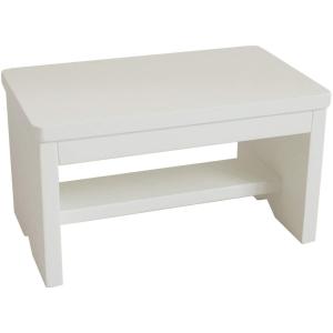 高いところも安全に届きます♪木製踏み台 １段タイプ