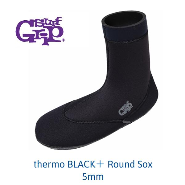 【 SURF GRIP 】  サーフ グリップ　　　THERMO BLACK＋ ROUND SOX ...