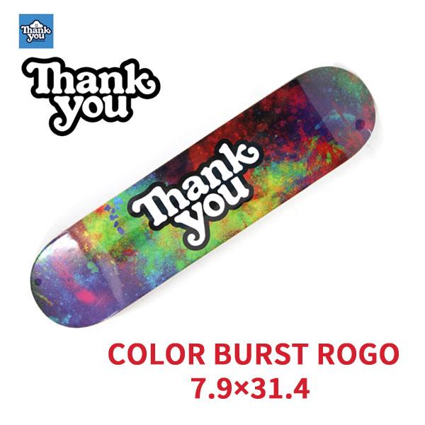 【 THANK YOU SKATEBOARD  】  サンキュー スケートボード  　 COLOR ...