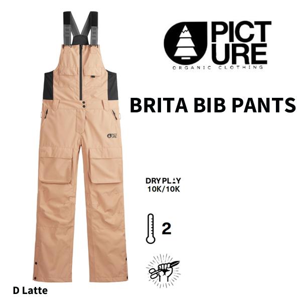 23-24    PICTURE   ピクチャー　BRITA BIB PANTS　 ブリタ ビブ パ...