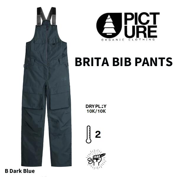 23-24    PICTURE   ピクチャー　BRITA BIB PANTS　 ブリタ ビブ パ...