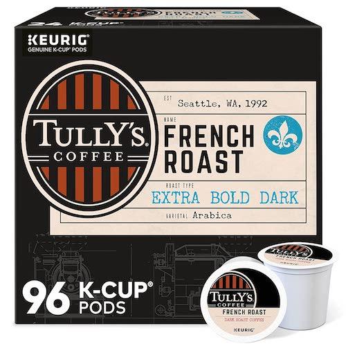 【並行輸入品】キューリグ Kカップ タリーズコーヒーフレンチロースト　96個　KEURIG  Tul...