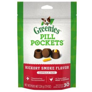 【並行輸入品】Greenies Pill Pockets for Dogs Hickory Smok...