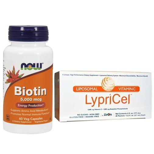 【並行輸入品】Now Biotin 5000mcg（5mg）ビオチン（ビタミンH） 120粒 #04...