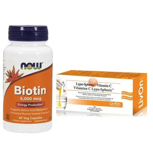 【並行輸入品】Now Biotin 5000mcg（5mg）ビオチン（ビタミンH） 120粒 #04...