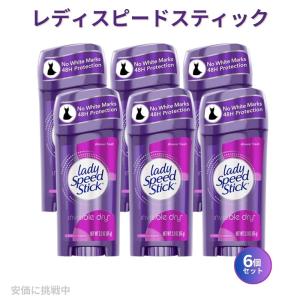 6個セット お得サイズ★65g（2.3oz)　Lady Speed Stick Shower Fresh レディスピードスティック デオドラント（シャワーフレッシュ）