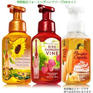 【並行輸入品】【お楽しみセット】3本★フォーミングハンドソープ  季節限定の香り Bath &amp; Bo...
