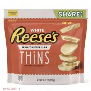 Reese's Thins White Peanut Butter Cups / リーセス シンズ ホワイト ピーナッツメタストア ヤフー店 がお届け