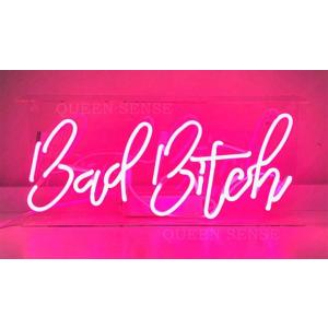 【並行輸入品】Queen Sense 電気サイン 英語 ピンク 装飾 壁 デコレーション おしゃれ ...