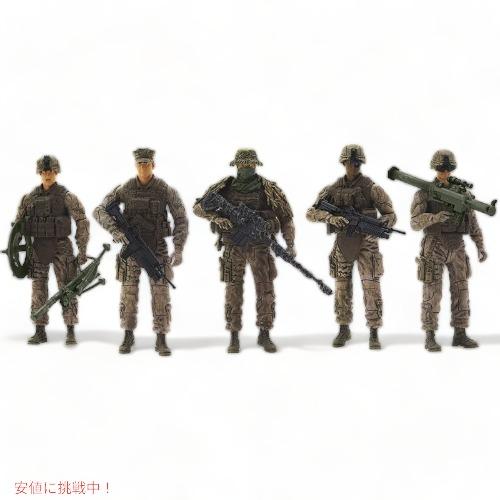 エリートフォース 海兵軍武装偵察部隊 フィギュア 5個 Elite Force ミリタリー