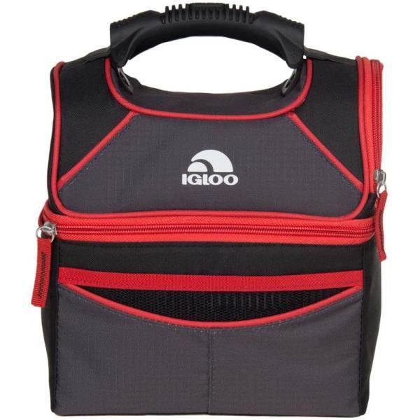 【並行輸入品】イグルー プレイメイト グリッパー9テック クーラーバッグ Igloo ブラック/レッ...