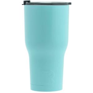 【並行輸入品】断熱 ステンレススチール タンブラー カップ RTIC 887ml ティール 魔法瓶