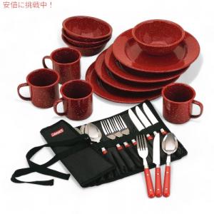 Coleman 【並行輸入品】Coleman コールマン エナメル食器セット