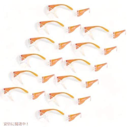 【並行輸入品】保護ゴーグル 保護メガネ 耐衝撃 12個セット JORESTECH オレンジ 衛生用品...