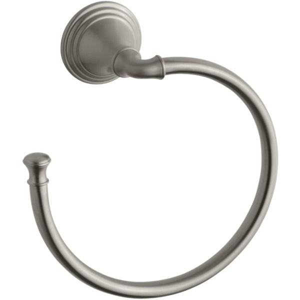 【並行輸入品】コーラー バスルーム タオルリング KOHLER K-10557-BN タオル掛け