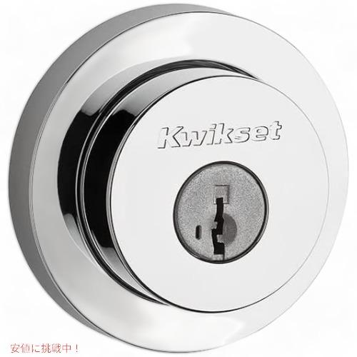 【並行輸入品】クイックセット 円形 シングルシリンダーデッドボルト Kwikset 91580-00...