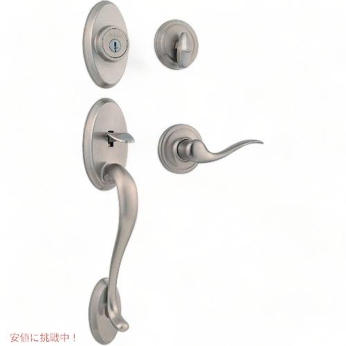 【並行輸入品】クイックセット Shelburne シングルシリンダーハンドセット Kwikset 9...