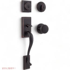 クイックセット 玄関用ハンドル ベネチアンブロンズ ホーソン ＋ 