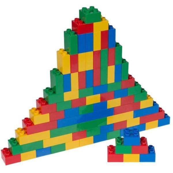 【並行輸入品】ビッグブロックセット 84ピース Strictly Briks 大型 組み立て ビルデ...