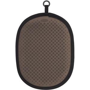 【並行輸入品】オクソー グッドグリップ シリコン ポットホルダー OXO ブラック 鍋つかみ