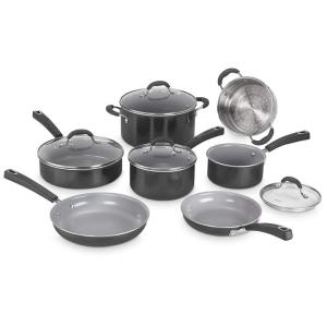 並行輸入品】Cuisinart クイジナート フライパン＆鍋セット 77-10