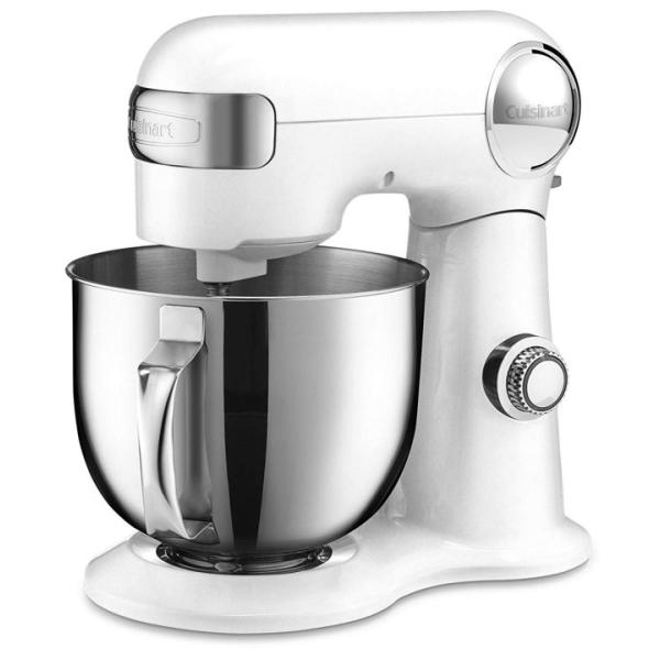 【並行輸入品】クイジナート 5.5クォートスタンドミキサー Cuisinart SM-50 ホワイト