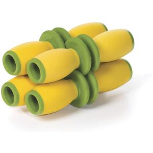 【並行輸入品】オクソー グッドグリップ コーンホルダー OXO イエロー/グリーン とうもろこしホル...