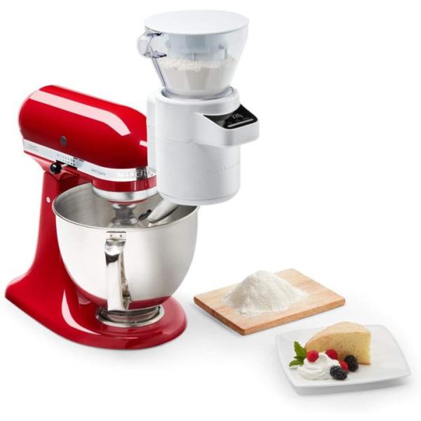 【並行輸入品】キッチンエイドふるい器&amp;計量器 KitchenAid 5KSMSFTA スタンドミキサ...