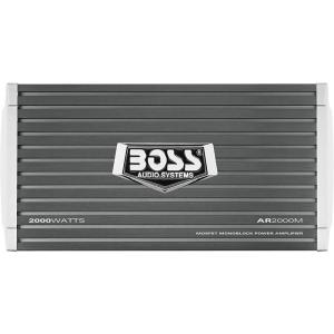 【並行輸入品】オーディオシステムモノブロックカーアンプ BOSS AR2000M 2000ワットグレ...