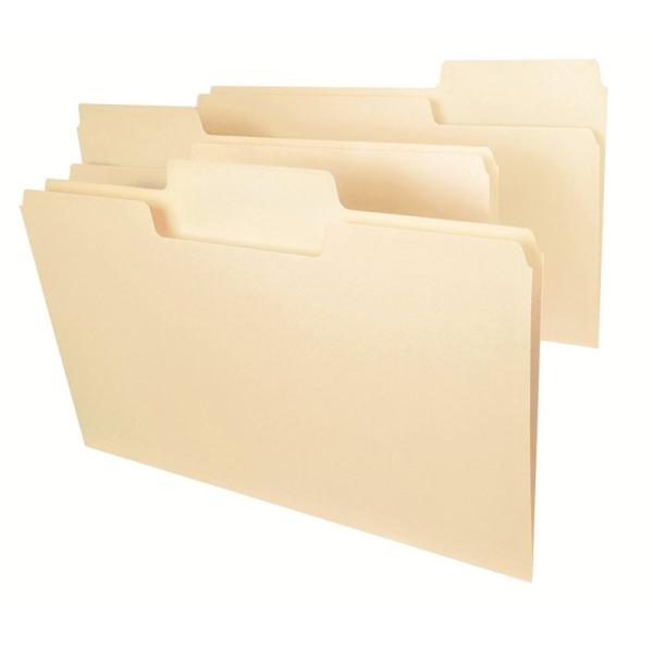 【並行輸入品】スミード Smead スーパータブ ファイル フォルダー 1/3 カット トップ タブ...