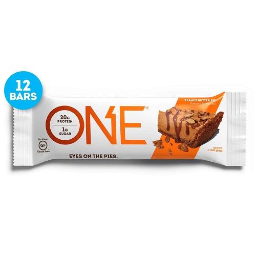 【並行輸入品】ワンバー プロテインバー ピーナッツ バターパイ 12個セット Oh Yeah!ニュー...