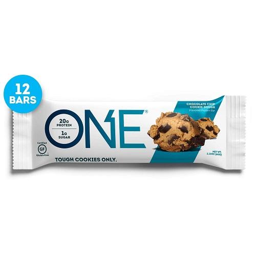 【並行輸入品】ワンバー プロテインバー チョコレート チップ クッキー ドウ 12個セット Oh Y...