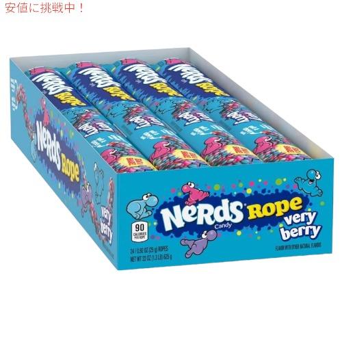 【並行輸入品】ナーズロープキャンディ 24個 Nerds Rope, Very Berry Cand...