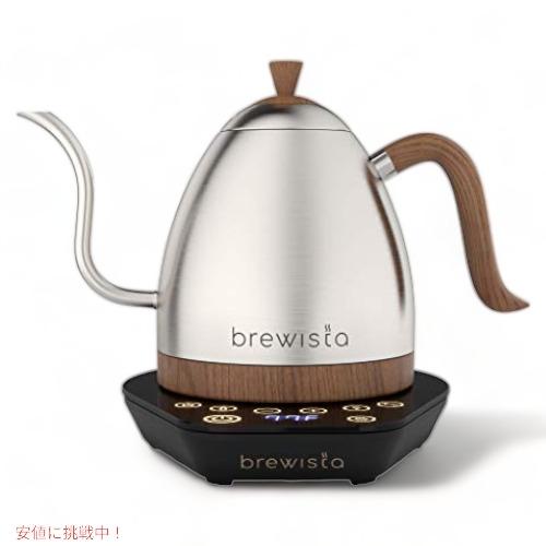 【並行輸入品】ブリューイスタ アーティサン グースネック電気ケトル 1.0L ステンレス Brewi...