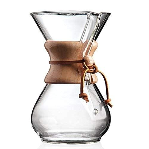 ケメックス コーヒーメーカー Chemex CM-6A クラシック オーバーグラス 6カップ メタス...