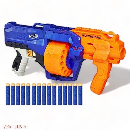 ナーフ サージファイヤーエリートブラスター Nerf 15ダーツローテーションドラム アマゾン独占