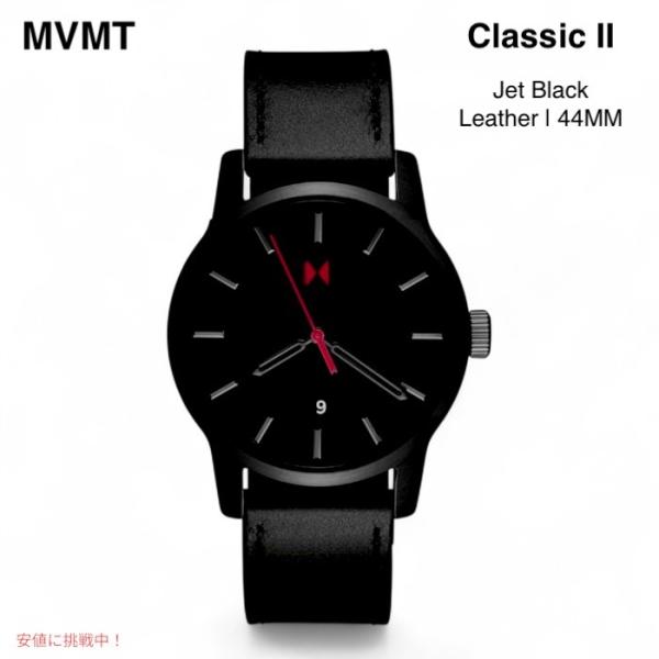 【並行輸入品】MVMT エムブイエムティー メンズ 腕時計 Classic II 44mm レザー ...
