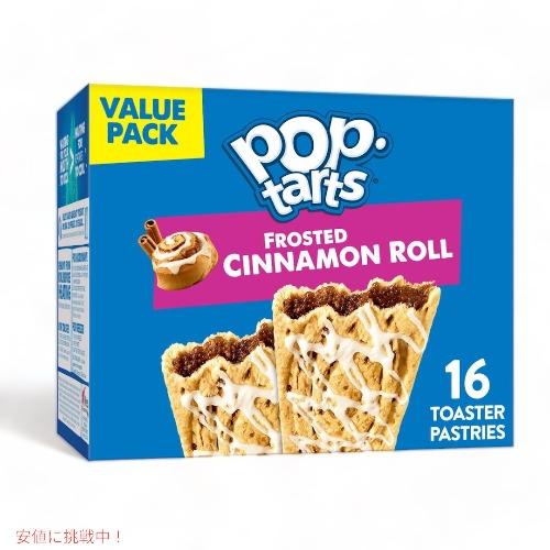 Kellogg&apos;s POP-tarts Frosted Cinnamon Roll 16ct 27o...