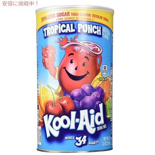 【並行輸入品】Kool Aid Tropical Punch Powdered Drink Mix ...