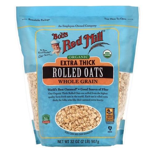 Bob&apos;s Red Mill Organic Extra Thick 32oz / ボブズレッドミル...