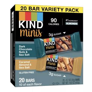 BE-KIND minis ハニーココナッツ＆アーモンド ヘルシーナッツバー 22本