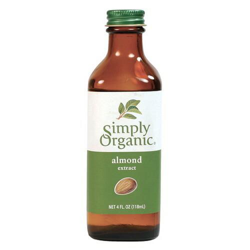【並行輸入品】Simply Organic Almond Extract 4oz シンプリーオーガニ...