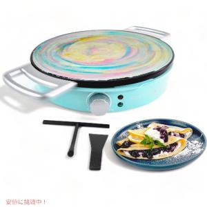 極美品　クレープ焼き器　ガス クレープ焼き器 カセットガス式 35cm鉄板 移動販売車に最適