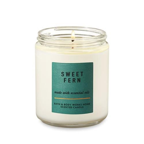 【並行輸入品】バス&amp;ボディワークス アロマキャンドル スイートファーン 198g Bath&amp;Body...