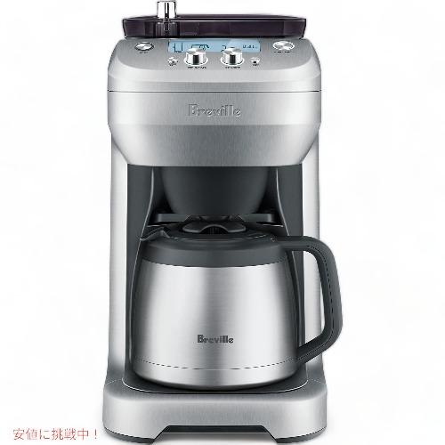 【並行輸入品】Breville Grind Control Coffee Maker, Brushe...